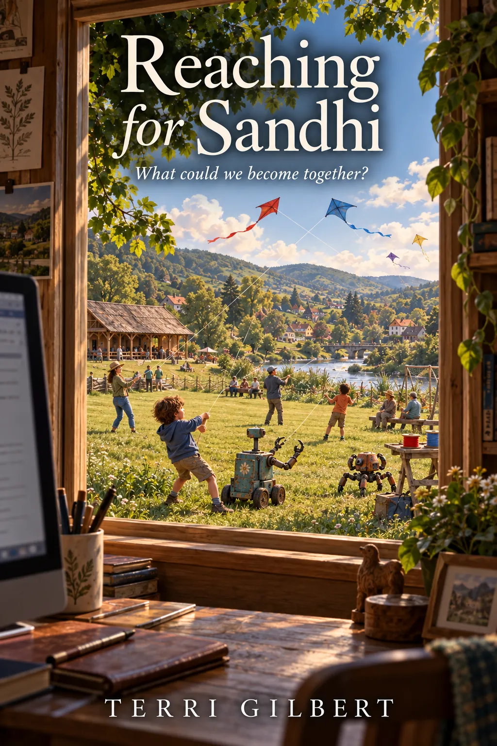 Cover of Reaching for Sandhi by Terri Gilbert.